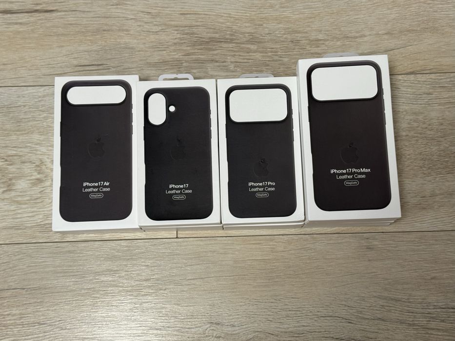 Husă iPhone 17/17Air/17Pro/17 ProMax din piele – MagSafe