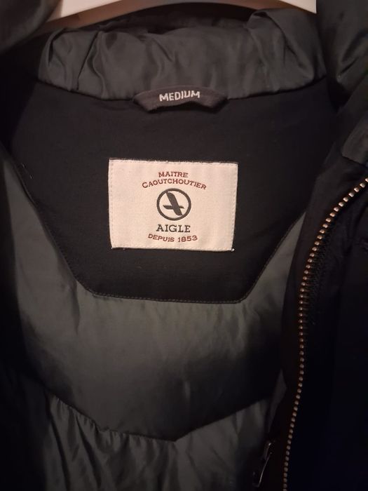 Geaca Parka Aigle wolfcreeker Puf natural.