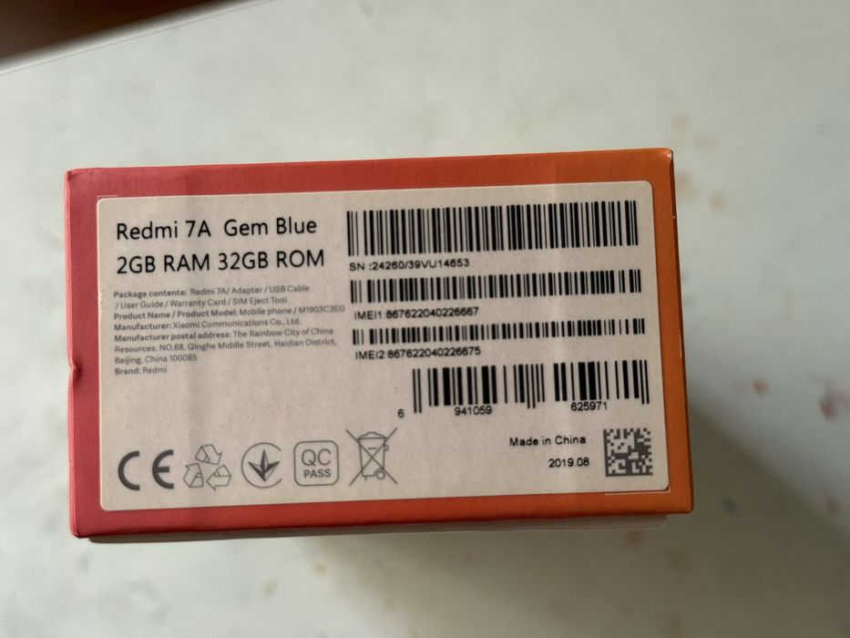 Сотовый телефон Redmi 7A