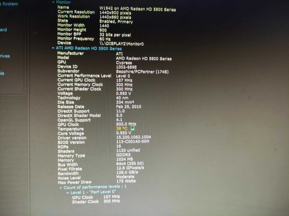 Sapphire Radeon HD5850 1GB GDDR5 256-bit Full merge foarte bine,pret fix