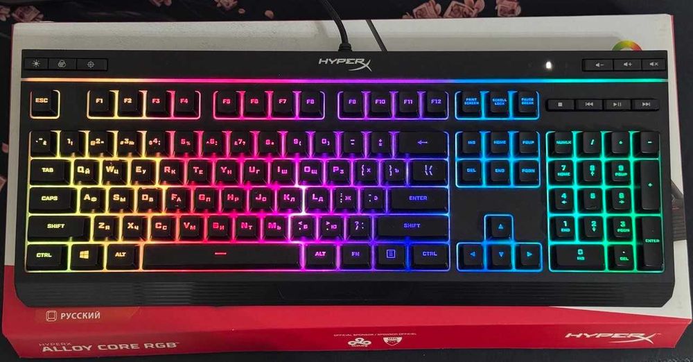 Клавиатура HyperX Alloy Core RGB