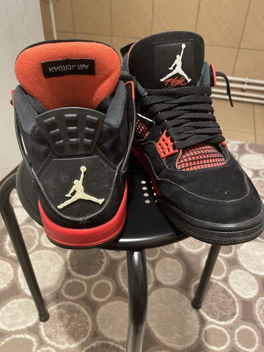 Jordan 4 red thunder 43