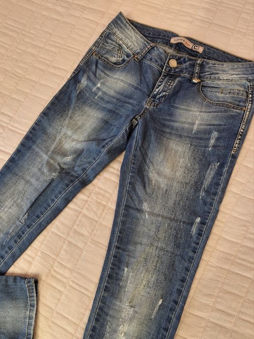 Сини дънки 1+1 подарък