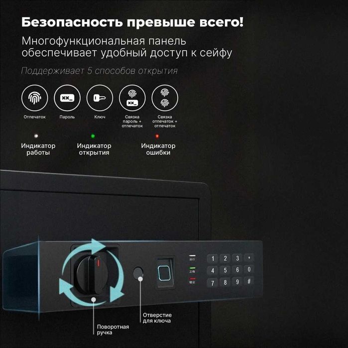 Сейф для хранения металлический шкаф