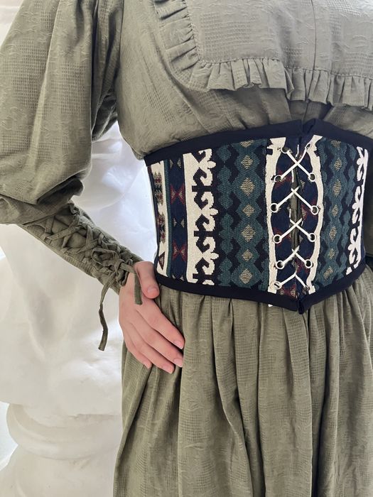 Со шью пояс, баска, аксесуары , этно пояс