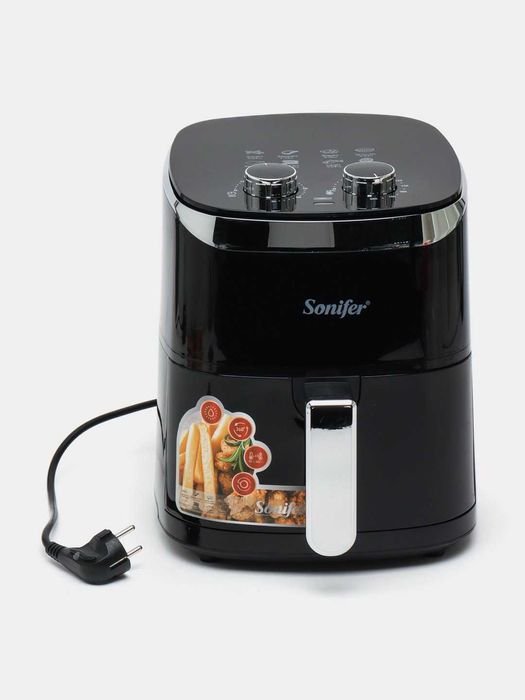 Аэро-Фритюрница Sonifer SF-1009 объем чаши 4.2 литра с доставкой.