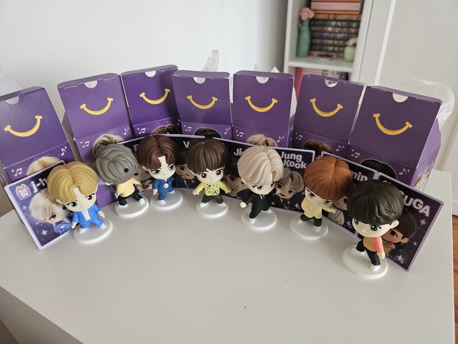 BTS mcdonalds tiny tan colectie completa