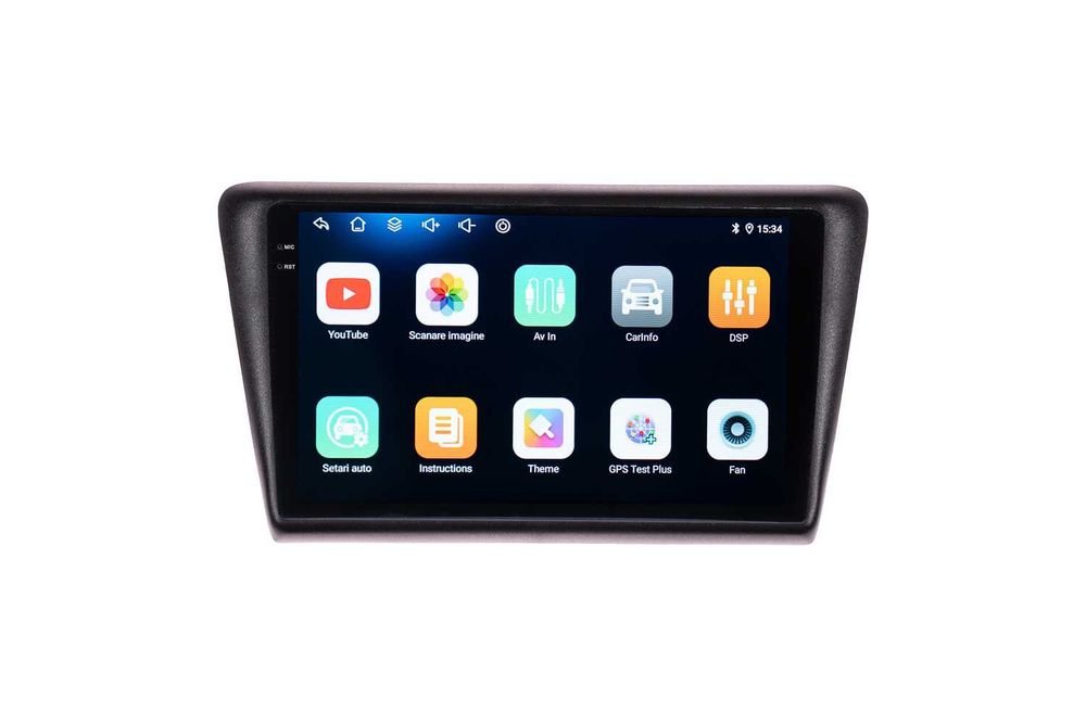 Navigatie Skoda Rapid Android 14 , Apple Carplay Waze , Youtube + Camera Marsarier