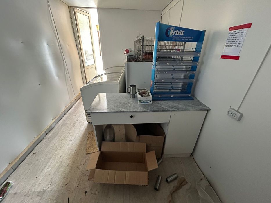 контейнер вместе с участком