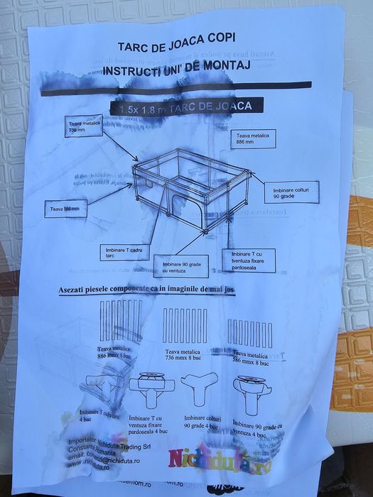 Țarc de joacă copii