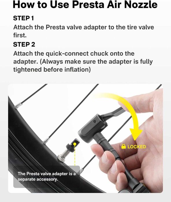 Ел. помпа HOTO Mini Bike Tire Pump 150PSI за велосипед