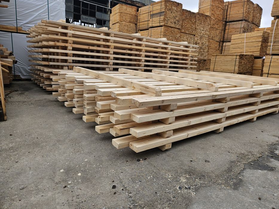 Paleti atipici din lemn, ambalaje industriale din lemn