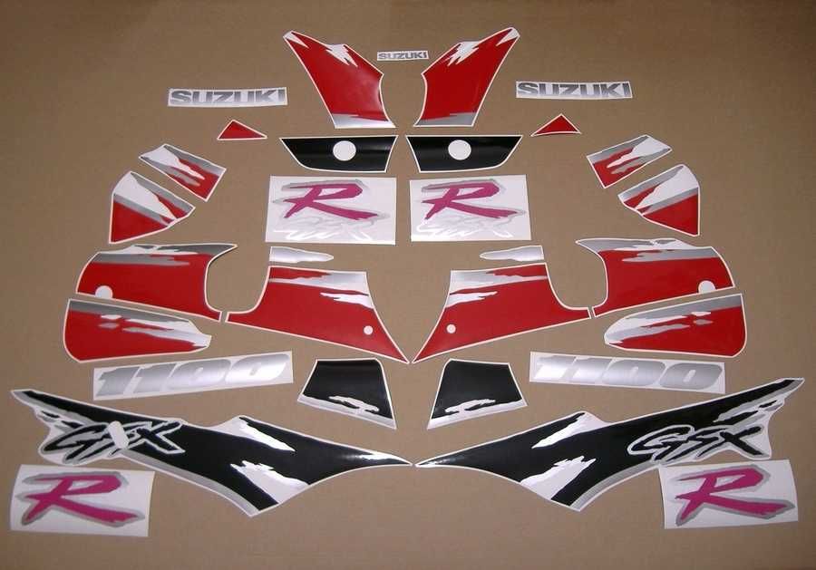 Стикери Сузуки 1100 GSXR 1992-1995г. Suzuki ГСXР лепенки графики 1100W