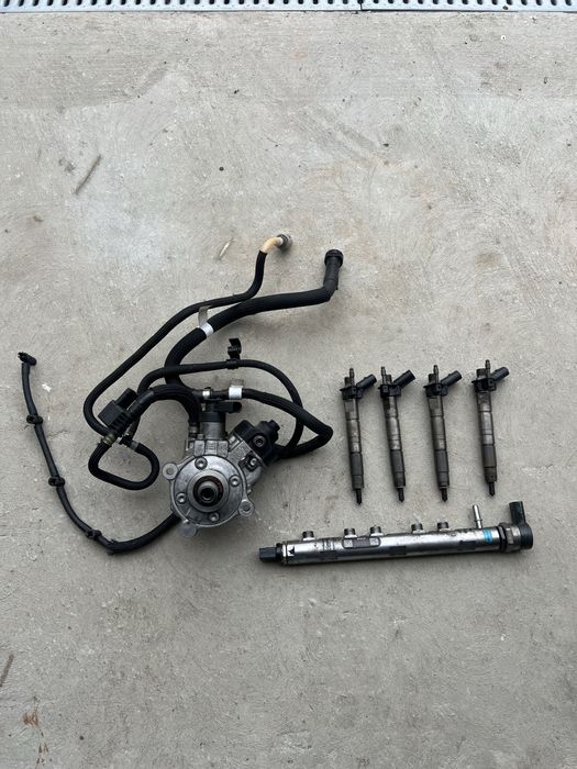 Kit injectie BMW F10 F11 2.0 N47 184 cai injectoare rampa pompa