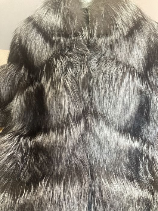 Полушубок из чернобурки автоледи