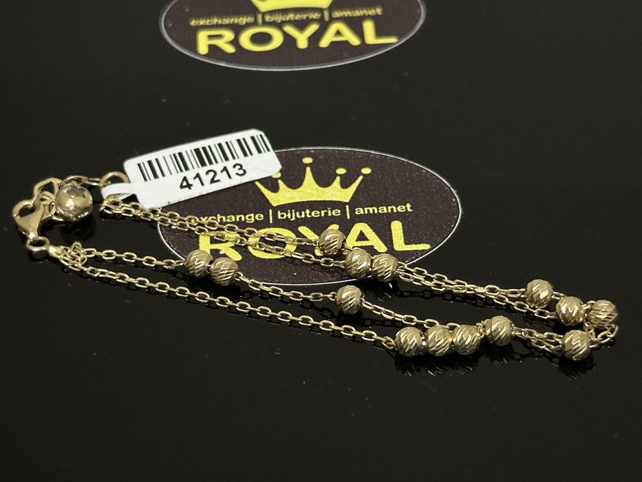 Bijuteria Royal: Bratara aur 14k/3.80 gr