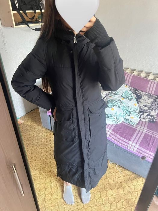 Куртка зимняя удлиненное