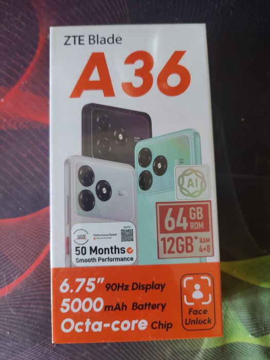 Продам ZTE A 36 новый