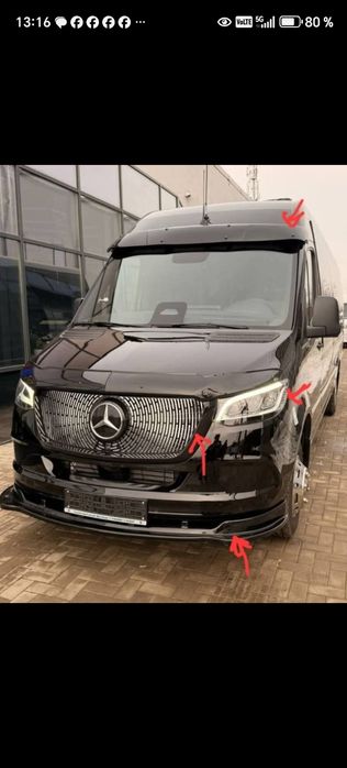 Faruri Originale Xenonn Mercedes Sprinter 13-18 complete