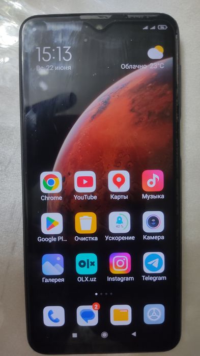 Redmi Note 9 Pro 6/128 Gb aybi kamera xira va imeidan otmagan