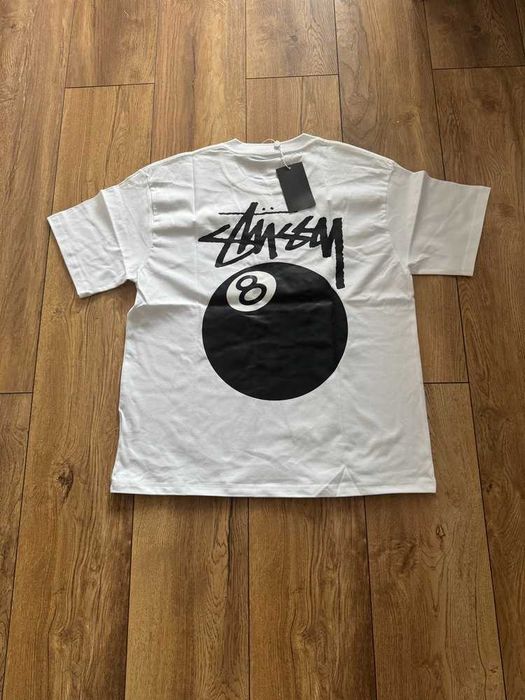 Stussy "8 Ball" White T-shirt