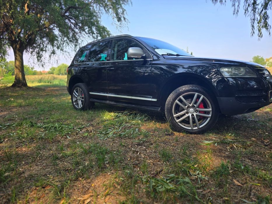 Volkswagen Touareg 7L - 3.0 TDI BKS 224Cp - King Kong Individual! Deosebita! Perne * Piele Maro * 4 Zone Clima * DVD