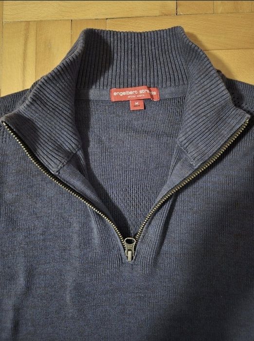Pulover Bărbați Engelbert Strauss, Bumbac, Fermoar - M Fit L