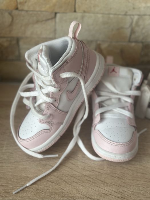AIR JORDAN Air 1 Mid Детски Маратонки Розови