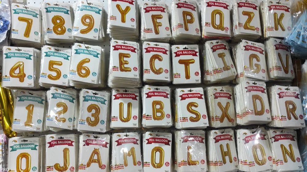 Xarfli shar,Шар буква ракам Доставка ест