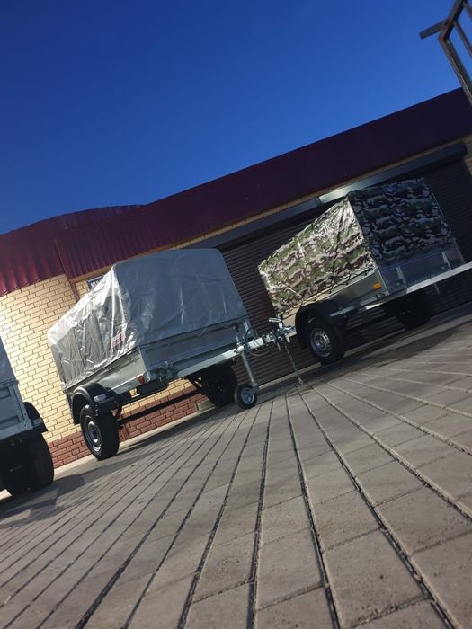 Прицепы самосвальные с удлинителем дышла .Рассрочка