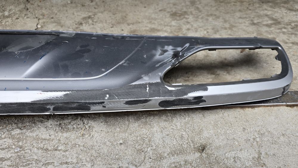 Дифузьор задна броня ауди Q5 2018г.