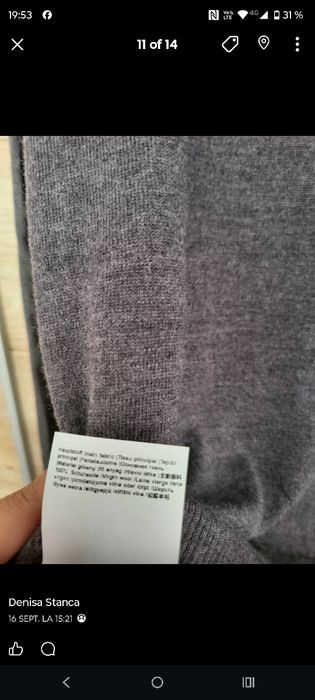 Pulover Joop, merino extrafin