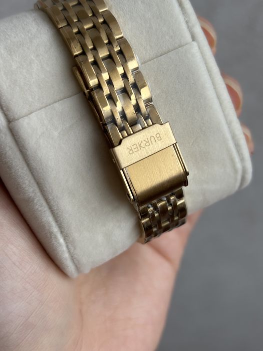 Новые Часы Burker Ruby Petite Gold White