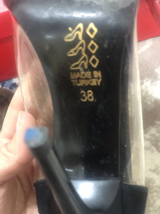 Замшли туфли кора турецкий