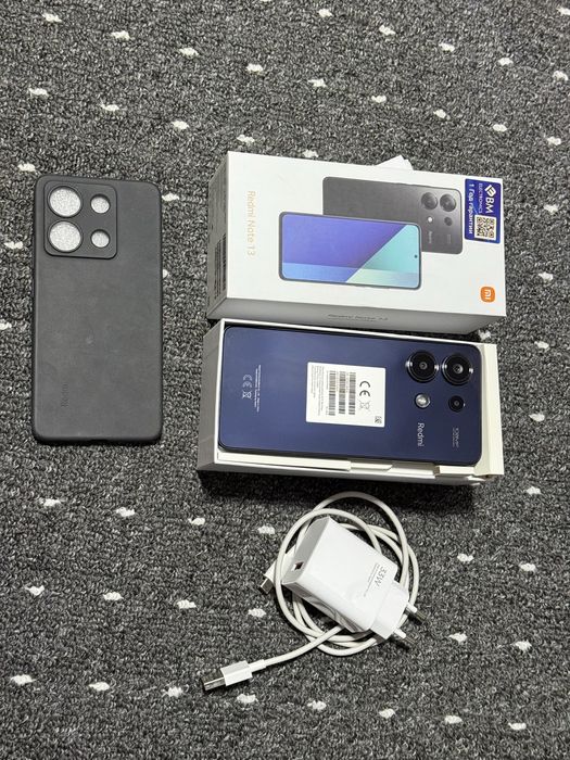 Redmi Note 13 Midnight Black 6GB RAM 128GB ROM