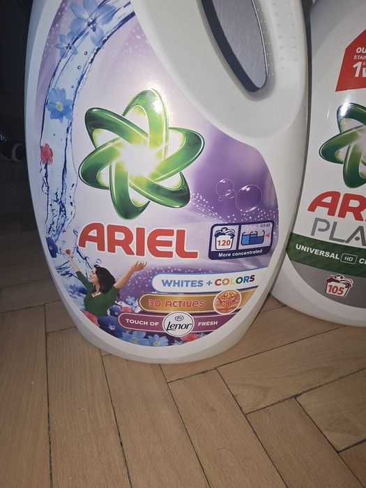 Прах за пране Ariel +Lenor 5л.