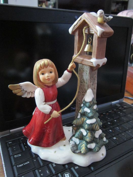 cadou rar Hummel portelan fin Goebel handmade Germania 1970