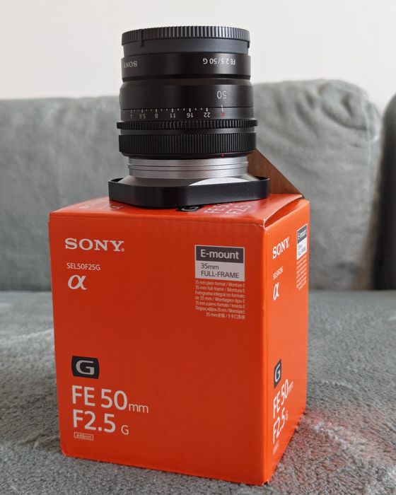 обектив Sony FE 50mm f/2.5 G