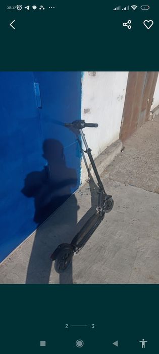 Электросамокат kuggo s 3, резвый , едет до 40км/ч
