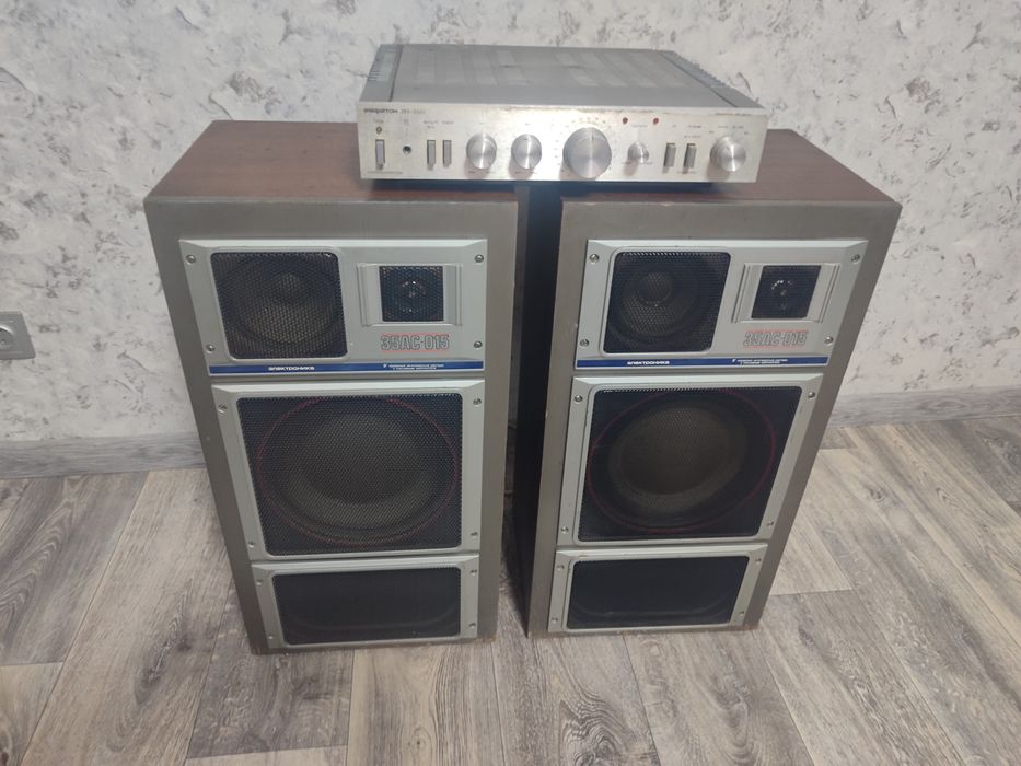Продам колонки и усилитель