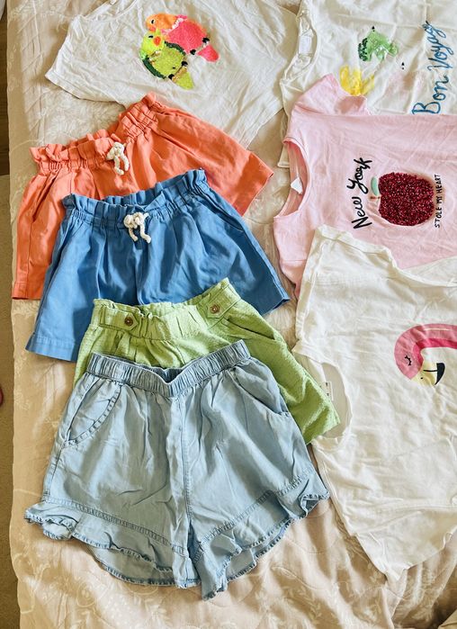 Лот свежи тениски ZARA, H&M, Waikiki.Чудесни блузи Mayoral, Zara , H&M