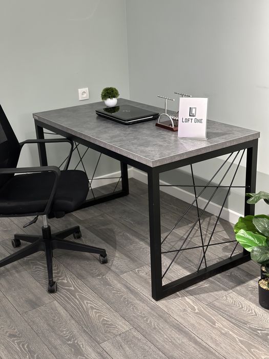 Офисный стол лофт, парта, компьютерный стол, рабочее место