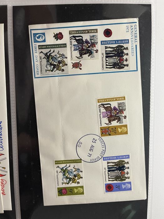 General Anniversaries 1971 – First Day Cover   Plic filatelic First Day Cover – General Anniversaries 1971