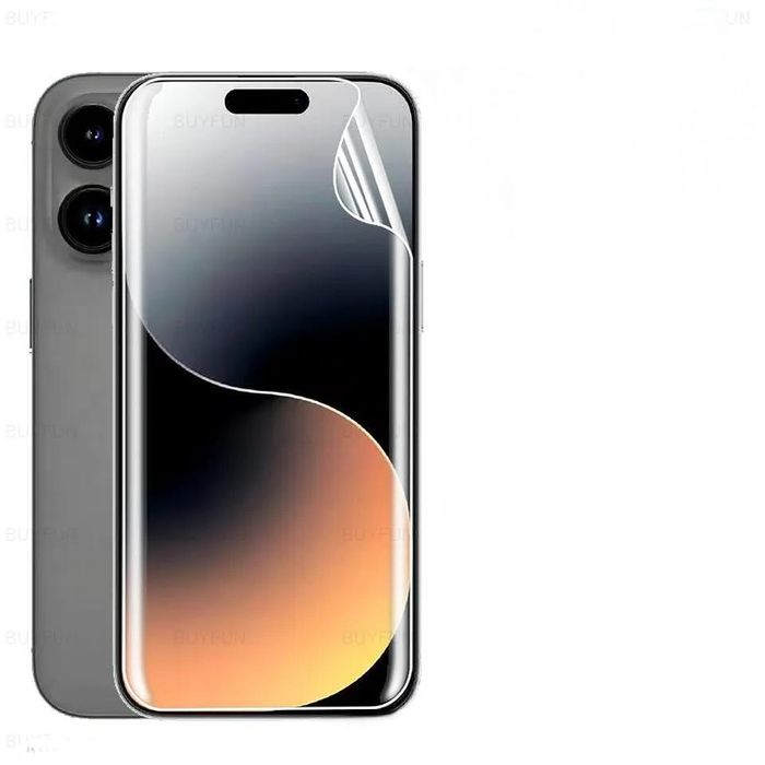 5D Hydrogel/Хидрогел Протектор за Дисплей /Гръб за Apple iPhone 15 Pro