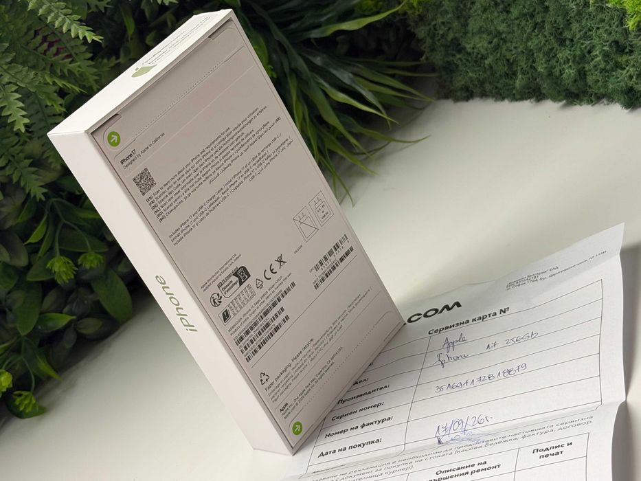 ! НоВо ! iPhone 17 256GB Sage 2г Гаранция