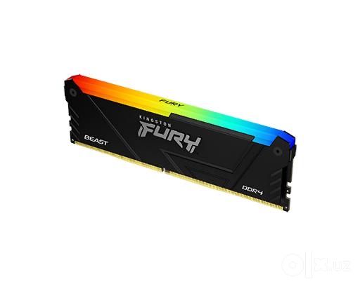 ОЗУ RAM Kingston Fury Beast RGB 32GB DDR4 3600MHz