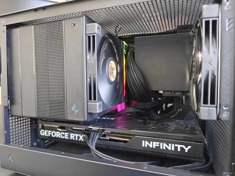 Игровой кейс 7500F + Palit RTX5060 + 16Gb DDR5