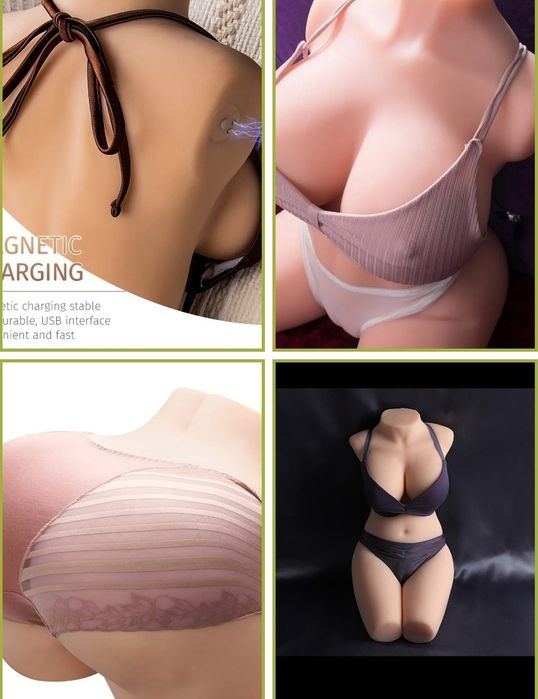 Diferite modele si marime papuse silicon tpe torso, ect adulti