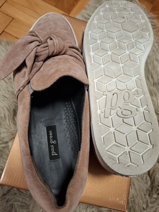 Mocasini piele intoarsa marime 38