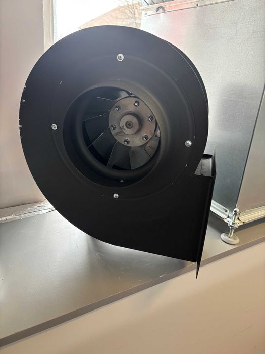 Вентилатори и вентилационна техника. Центробежен вентилатор за кухня
